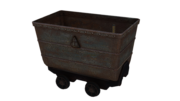 Le wagonnet des Mines RX-Tech dans TR3