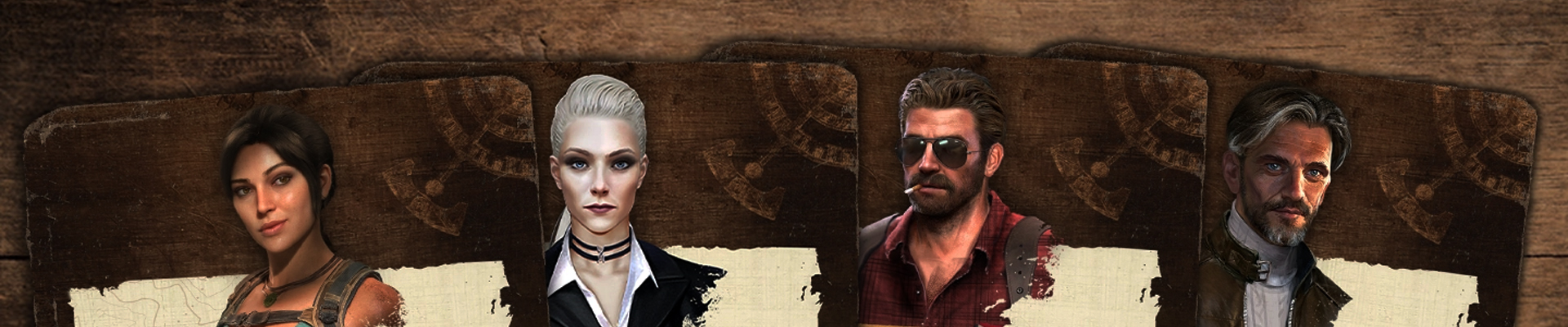 Les personnages de Tomb Raider : Legacy of Atlantis